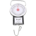 Portable Hanging Scale Luggage Weight Scale with Hook 22 Kg Capacity Travel Suitcase for Fishing and Parcel Weighing