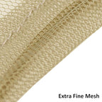 Anvin Mosquito Head Mesh Nets Gnat Face Netting for No See Ums Insects Bugs Gnats Biting Midges from Any Outdoor Activities, Works Over Most Hats Comes with Free Stock Pouches (3pcs, Khaki)