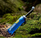 AONIJIE 2Pack of Soft Soft Folding Hydration Bottle Water Collapsible Flask BPA-Free Bottles (SD-250ml Bottles)