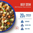 Mountain House Beef Stew | Freeze Dried Backpacking & Camping Food | 6-Pack | Gluten-Free