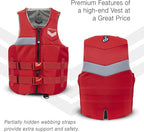 Jetpilot Men's Armada Neoprene Coast Guard Approved Life Jacket PFD