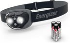 Energizer Vision HD+ LED Headlamp, Water Resistant Bright Headlamp with Digital Focus, Camping Gear and Emergency Light, Batteries Included, Pack of 1