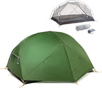 Naturehike Mongar UL Tent [2025 Upgrade] 1.5kg/3.3lb Ultralight Tents,1/2 Person Backpacking Tent,4 Modes of use, Waterproof,Hiking Tents for Camping