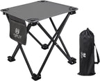 Opliy Camping Stool, Folding Small Chair Portable Camp Stool for Camping Fishing Hiking Gardening and Beach, Camping Seat with Carry Bag (Gray)