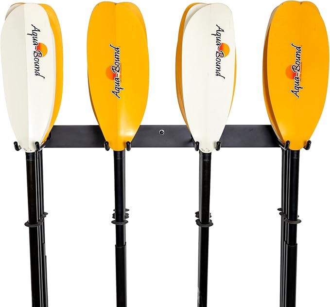 Paddle Storage Wall Rack, Kayak, SUP, Canoe Paddles, Indoor Organizer, Solid Steel Hanging Hooks (Ultimate)