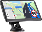 GPS Navigator 7 inch Touch Screen 256-16GB, GPS Navigation for Car Truck RV, 2025 Maps (Free Lifetime Updates), GPS Commercial Drivers Semi Trucker Navigation System, Spoken Turn-by-Turn Direction