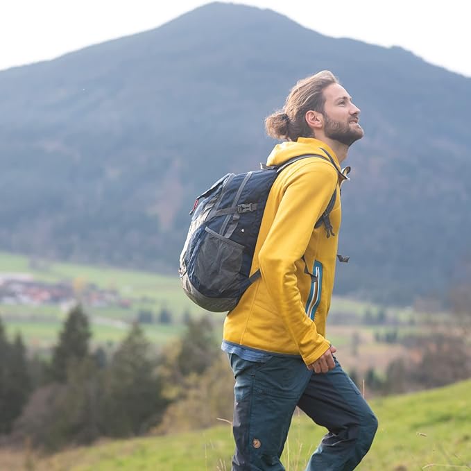 WATERFLY Lightweight Packable Hiking Backpack: 30L Foldable Travel Daypack Ultralight Camping Day Pack for Woman Man