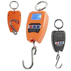 3-Pack 200KG High Precision Luggage Scale with LCD Display, Kg/Lb/N, Portable Electronic Hook Scale