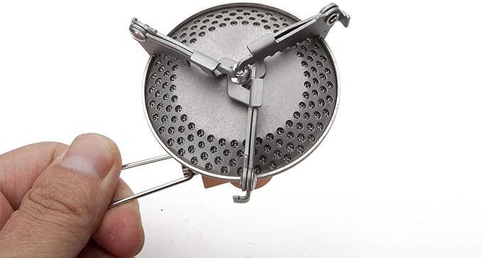 Fire-Maple FMS-116T Portable Stove Ultra Light, Hiking Stove Titanium Backpacking Stove, Outdoor Camping Ultralight Gear, Essential for Earthquake Emergency Kit