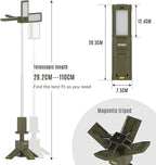 Telescopic Camping Lights Rechargeable 14000 mAh Led Multifunction Magnetic Lanterns Job Site Lighting Cordless Dimmable Camping Tent Lamp Portable Power Supply 6000LM IPX5 Waterproof