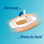 Nexcare Clear Waterproof Bandages: Assorted Sizes / 100-Pack (Clear)