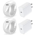 Fast Charger iPhone 17/16/15,2Pack 40W USB C Wall Charger Block 10FT USB C to C Fast Charging Cable Cord 40W Plug Quick Apple Chargers for iPhone 17 Pro Max/17 Air/16 Pro/15Pro/Plus,iPad Pro/Air/Mini