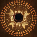 Hummingbird Solar Lantern Outdoor Hummingbird Decor Garden Decor Waterproof Decor Light Hanging Solar Lights Yard Decor, Gifts for Women Gifts for Mom Gifts for Grandma