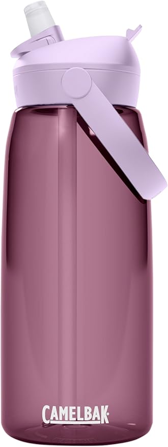 CamelBak Thrive Flip Straw Tritan Renew Water Bottle Purple Sky, 32oz