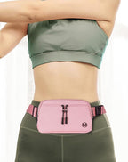 Fanny Pack Crossbody bags for Women Men, 2L Everywhere Belt Bag, Fashion Waist Packs, 5-Zipper Pockets Waist Bag with Adjustable Strap