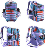 Military Tactical Backpack 45L Large Tactical Backpack for Men, Hiking Rucksack With Bottle Holder