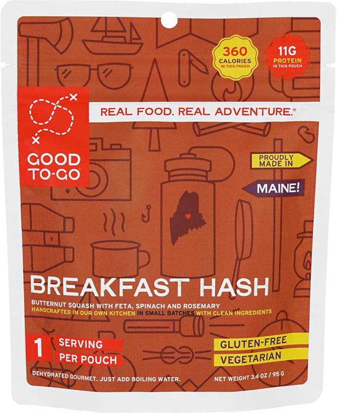 GOOD TO-GO Weekender 3-Pack | 2 Entrees + 1 Breakfast | Camping Food, Backpacking Food | Just Add Water Meals, Backpacking Meals | Dehydrated Meals Taste Better Than Freeze Dried Meals