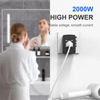 JMFONE 35W PD Universal Travel Adapter, Fast Charging International Power Plug Adapter with 3*USB-A & 2*USB-C Ports and Multi AC Sockets, All-in-one Travel Outlet Conversion Plugs for 200+ Countries