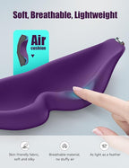 Sleep Mask for Side Sleeper Women Men, EVA BELLE Eye Mask for Sleeping Light Blocking, 3D Sleeping Mask Blackout, Soft Breathable Eye Shade Cover with Adjustable Elastic Strap for Travel Home Nap Rest