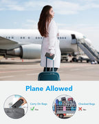 Charmast Portable Charger with Built-in Cables and Wall Plug, 20000mAh 20W USB C Power Bank Fast Charging Battery Pack Travel Essentials Compatible with iPhone 16/15/14/13 Series, Samsung Google iPad