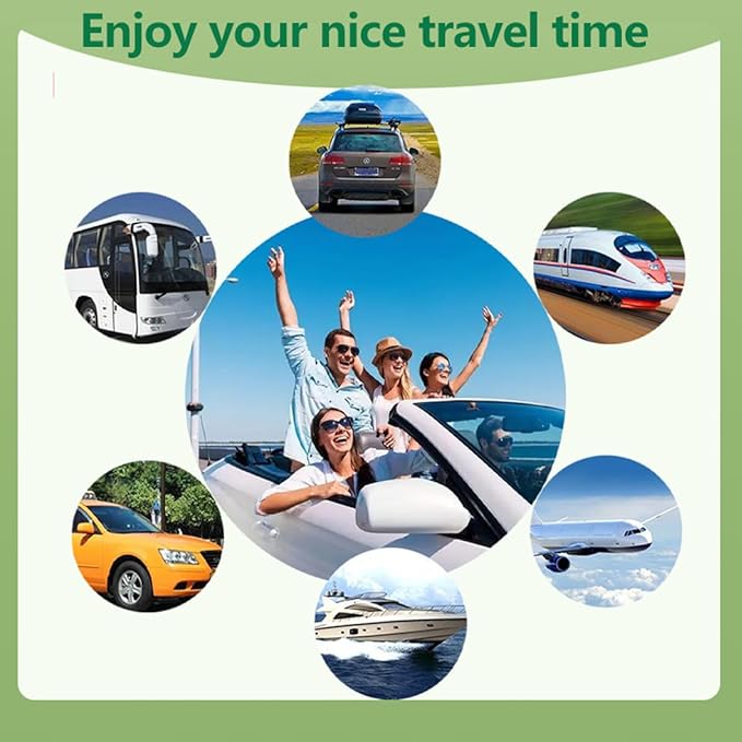 Motion Sickness Patches - Sea Sickness Patches for Cruise, Seasickness Patch Non Drowsy Behind Ear for Car, Sea, Air Sickness, Travel Essentials for Adults and Kids. 24 Count
