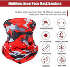 12Pack Summer Balaclava Face Mask Sun UV Protection Hood Breathable Face Mask for Men Women