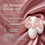 MATASSE 100% Mulberry Silk Sleep Mask 22 Momme Grade 6A - 3D Contoured Eye Mask for Sleeping, 14mm Deep Eye Cups, Total Blackout Blindfold for Women Men, Adjustable Strap, Side Sleeper (Pink/Black)