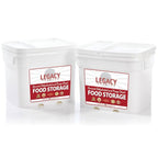 Legacy Food Storage 240 Serving Emergency Food Supply Package, 12 Entrees, 4 Breakfasts, 97,280 Total Calories, Shelf Stable Lunch & Dinner, Freeze Dried Survival Meals for MRE Camping, Hiking, Prepping