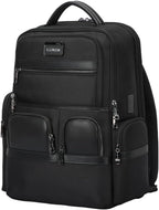 Laptop Business Backpack for Men & Women, Work Backpack Fits 15.6 Inch, Premium Quality Travel Bag with USB Charging Port, Water-Resistant, Durable Ballistic Nylon, Bookbag with Multiple Pockets