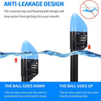 Full Face Snorkel Mask Adults with Dry Top System, Detachable Camera Mount, 180 Panoramic Anti-Fog Anti-Leak Diving Mask for Adult and Kids