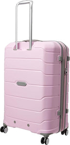 Samsonite Freeform 2-Piece Luggage Set - Carry-On & Large Checked Luggage with Dual Spinner Wheels - Durable Polypropylene Hardshell - TSA Lock, Airline-Approved - Expandable Hard Shell - Pink Rose