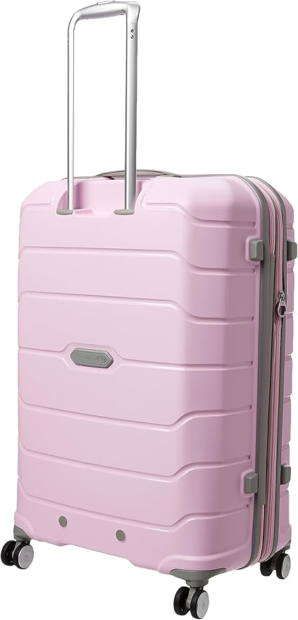 Samsonite Freeform 2-Piece Luggage Set - Carry-On & Large Checked Luggage with Dual Spinner Wheels - Durable Polypropylene Hardshell - TSA Lock, Airline-Approved - Expandable Hard Shell - Pink Rose