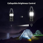 Lepro LED Camping Lanterns Battery Powered, Collapsible, IPX4 Water Resistant, Outdoor Portable Lights for Emergency, Hurricane, Storms and Outages