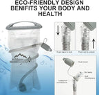 INOXTO Hydration Pack Backpack ，Water Backpack with 2L Leakproof Water Bladder, Running Hydration Vest for Man, Daypack for Cycling Motocross Climbing Trail Running