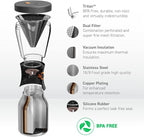 asobu Coldbrew Portable Cold Brew Coffee Maker With a Vacuum Insulated 1 Liter Stainless Steel 18/8 Carafe Bpa Free (Mint Green)…