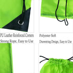 10 Colors Drawstring Backpack Bags Sack Pack Cinch Tote Sport Storage Polyester Bag for Gym Traveling