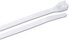 Gardner Bender 46-206 Doublelock Cable Tie, 6 Inch., Tensile Strength, Wire / Cord Management Industrial and Household Use, Nylon Zip Tie, 100 Pk., Natural