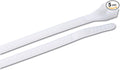 Gardner Bender 46-315M DoubleLock Cable Tie, 14 inch, 75 lb, Electrical Wire and Cord Management, Nylon Zip Tie, 1000 Pk, Natural White