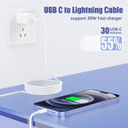 4Pack USB C to Lightning Cable 3FT, Fast Charging Cord for iPhone 14, Replacement for Apple Original Charger Cable for iPhone 14 13 12 11 Pro 11 XS MAX XR 8 7 6s Plus