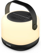 PHILIPS LED Solar Portable Light, 3-in-1 Light Setting 1-Pack Bright White (3000K), Color Changing Solar Light with 80/20 Lumen, Waterproof and Rechargeable