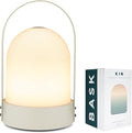 Bask KIN 3.0 Portable Cordless Rechargeable Lantern Table Lamp | Goes 5X Longer Without Needing A Charge - Only Lamp with A Long-Lasting LiFePO4 Battery On The Market