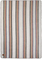 QISU Alpaca Wool Blanket Throw | Large, Beautiful, Warm, Variegated | 85 x 65 inches | Ultra-Soft, Hypoallergenic and Breathable | Non-Itchy or Scratchy Fabric (Relaxing Tans)