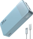 NOBIS Portable Charger, 20000mAh Power Bank, 35W Power Bank Fast Charging, Battery Pack with C to C Cable, Battery Bank with Digital Display for Phone Android etc