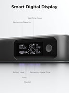 Portable Charger 20000mAh, 100W PD Fast Charging Power Bank with Built-in USB C Cable Smart Digital Display Laptop Battery Pack for MacBook, iPad, iPhone, Samsung, Steam Deck and More