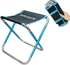 AOUTACC Ultralight Portable Folding Camping Stool for Outdoor Fishing Hiking Backpacking Travelling(XL:13"x14"x15";Large:11.8"x11"x11.4"; Medium:8.3"x9.5"x 11")