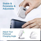 2026 Traveling Wireless Magnetic Fast Charging Station,3 in 1 Charger with i Phone 17 16 15 14 13 12 Pro Max Plus,Apple Watch Series & Air pod 4 3 2 Pro-Gifts for Wife & Husband(Rose Red)