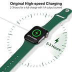 𝟐𝟎𝟐𝟔 𝐔𝐩𝐠𝐫𝐚𝐝𝐞𝐝 for Apple Watch Charger Magnetic Fast Charging Cable [Portable] Magnetic Wireless Charging Compatible with iWatch Series Ultra/9/8/7/6/SE/SE2/5/4/3/2-[4.9FT] White