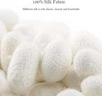 Silk Sleep Mask for Side Sleeper,Eye Mask for Sleep, Real Natural Pure Mulberry Silk Eye Cover, Blocks Light Skin-Friendly & Lightweight Reduces Puffy Eyes for Women Men