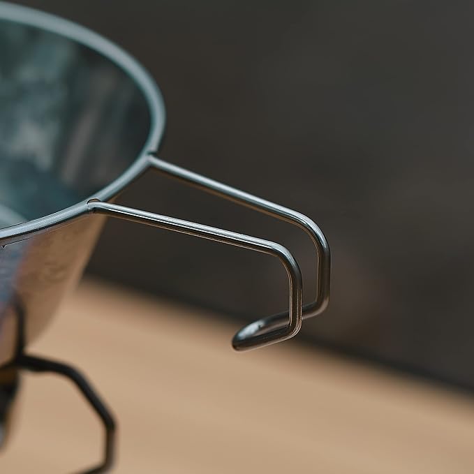 CAMPINGMOON 2pcs Set Stainless Steel Camping Sierra Cup 310ml S-220-2P (2pcs Set)