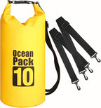 Dry Bag Waterproof Backpack 5L/10L/20L/30L Roll Top Waterproof Bag,Floating Dry bags for Kayaking,Swimming,Boating,Camping,Beach.